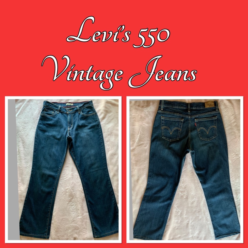 Levi’s Rare Vintage 550 Jeans SZ 8 ID#621785673663